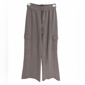 Happily Grey Women's Stylish Casual Gray Flare Pants Size Small